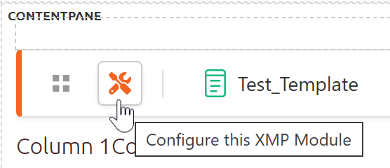 Configure icon in the quick-edit toolbar